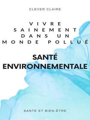 cover image of Santé Environnementale